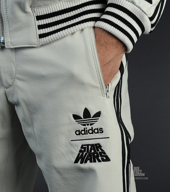 Star Wars x adidas Originals   Storm Trooper Leather A15 Track Suit | Available Now